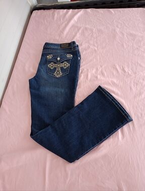 Earl Jeans Bootcut Jeans Women's Size 11 Stretch Blue Denim Low Rise Fit